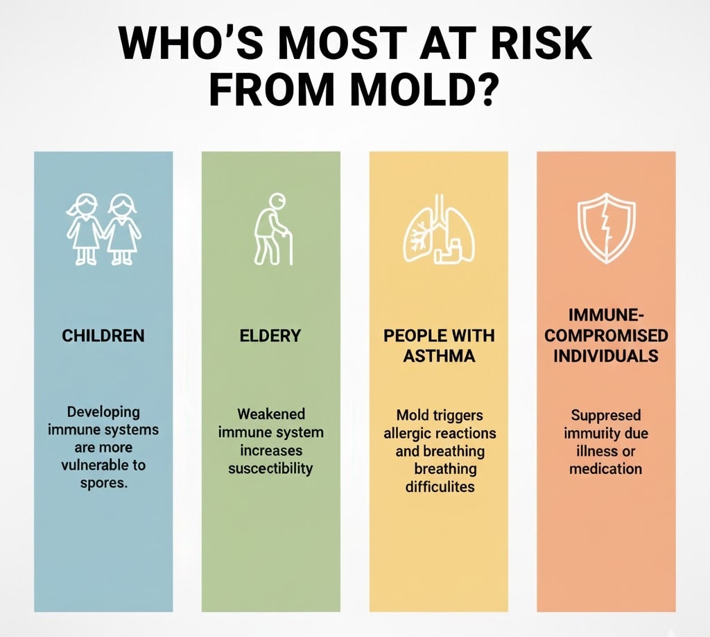 Mold exposure - children, elderly, people with asthma, immune-compromised individuals-min
